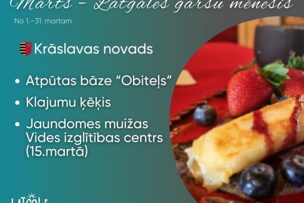 Latgales garšu mēnesis Krāslavas novadā